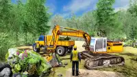 Excavator Berat Crane 3D - Truk Konstruksi Kota Screen Shot 13