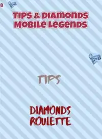 Tips & Diamonds for ML Screen Shot 0