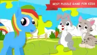 Pony Little Animal Puzzle Screen Shot 0