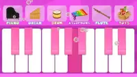 Kids Pink Piano Screen Shot 0