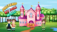 Pretend My Doll House: Town Family Cleaning Games Screen Shot 5