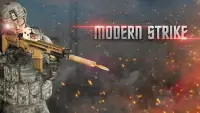 Modern Commando Strike Games Screen Shot 0