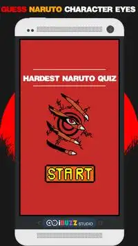 Guess Naruto Characters by Eyes Quiz Screen Shot 6