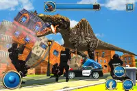 Wild Dino City Rampage: T-Rex Simulator Screen Shot 9