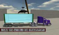 Blue Whale Transporter Truck Screen Shot 0