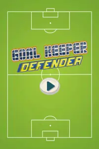 Soccer goal keeper defender Screen Shot 0