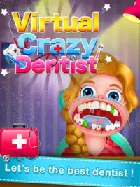 sanal çılgın dişçi - çocuk doktoru oyunları Screen Shot 2