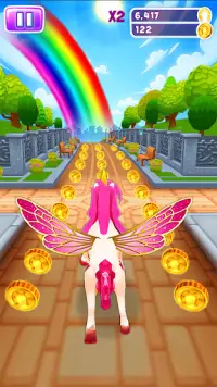 Unicorn Run Magical Pony Run Screen Shot 1