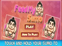 sumo 2 Player Game Challenge feed my wrestler Screen Shot 3