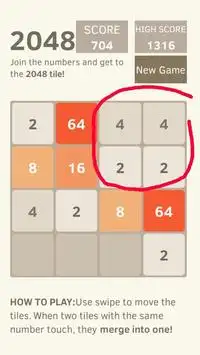 Brain 2048 Screen Shot 7