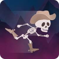 Skeleton Journey раннер - run, jump, shoot, click