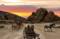 Course de chariot à cheval Screen Shot 2