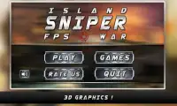 Island Sniper FPS War Screen Shot 1