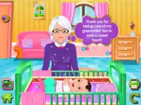 Бабушка кормления ребенка игры Screen Shot 7