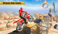 Motorcycle Stunt - bmx bike games : free online Screen Shot 1