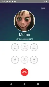 Momo video call prank. Screen Shot 3