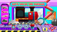 Build Kids Truck Repair Wash- Puzzle Learning Game Screen Shot 3
