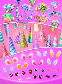 Glitter Cake - Unicorn Rainbow Food Maker Screen Shot 6