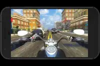 Dodging Moto rider Screen Shot 0
