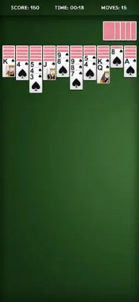 Spider Solitaire - Card Game Screen Shot 1