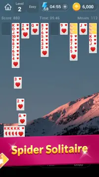 Spider Solitaire Relax Screen Shot 1
