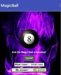 Magic Ball 8 - answers all questions! Screen Shot 0