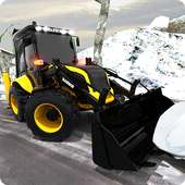 Schnee Bagger Kranich - Rettung Roboter Simulator