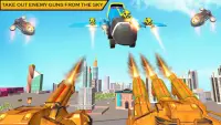 Ônibus elétrico Jogos de Vôo - Flying Bus Games 3D Screen Shot 10