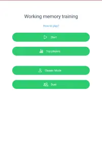 Working memory training (Mental counting) Screen Shot 8