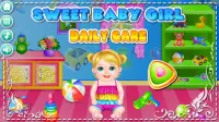 Sweet Baby Girl Daily Care - Baby care & Dress up Screen Shot 0