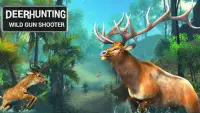 हिरण शिकारी 2020: बंदूक गोली मारने वाले खेल Screen Shot 0