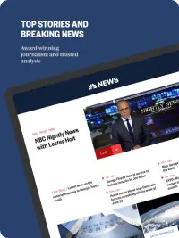 NBC News: Breaking News, US News & Live Video Screen Shot 5