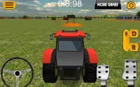 Tractor parking 3D farm driver Screen Shot 1