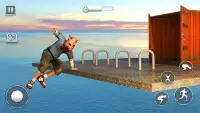 Ragdoll Fall Action Parkour Freestyle Screen Shot 1