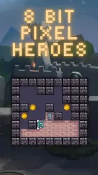 8 Bit Dungeon Heroes - Pixel Slider Screen Shot 2