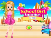 School Girl Trip : Summer Vacation Games For Girls Screen Shot 0