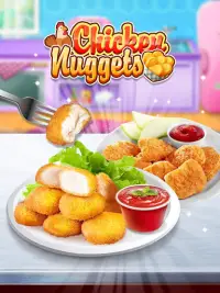 Chicken Nuggets - Crispy Fast Food Maker Screen Shot 4