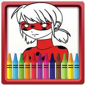 Coloring Book for Ladybug