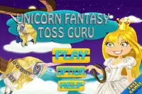 Unicorn Fantasy Toss Guru Free Screen Shot 0