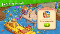 Matchland - Build your Theme Park Screen Shot 3