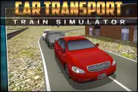 Pociąg transport samochodów 3D Screen Shot 2
