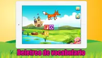 ABC 123 Kids Vocabulario Fónica Rastreo Ortografía Screen Shot 11