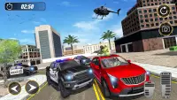 Police Prado Car Chase Sim 3D Screen Shot 0