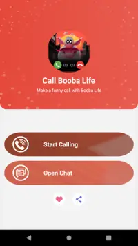 Call from Booba Life 📞 Chat   Call Screen Shot 0
