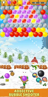 Farm Snow - Christmas Bubble Screen Shot 0