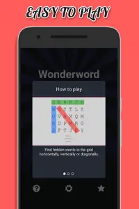 Wonderword Word Search Game Screen Shot 4
