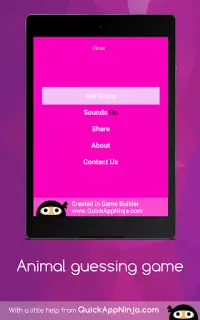 Animal Guessing Game Screen Shot 7