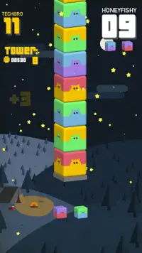 Towersplit: Stack & match colors to score! Screen Shot 4