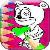 Gummy Bear Coloring Book