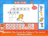 Kids Crossword Puzzles - Word Games For Kids Screen Shot 2